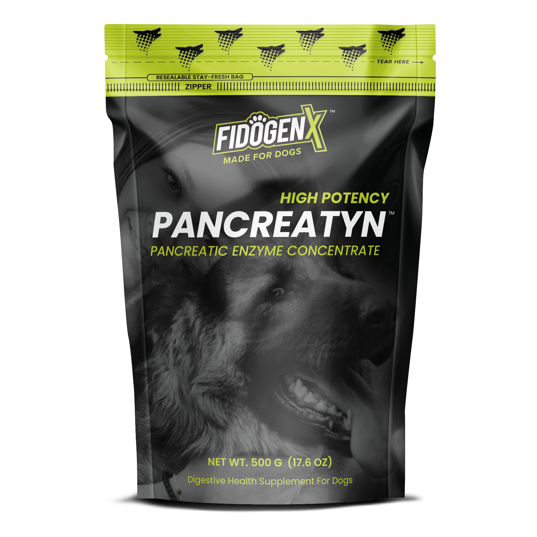 PANCREATYN EPI Dog Enzymes Pouch - Front